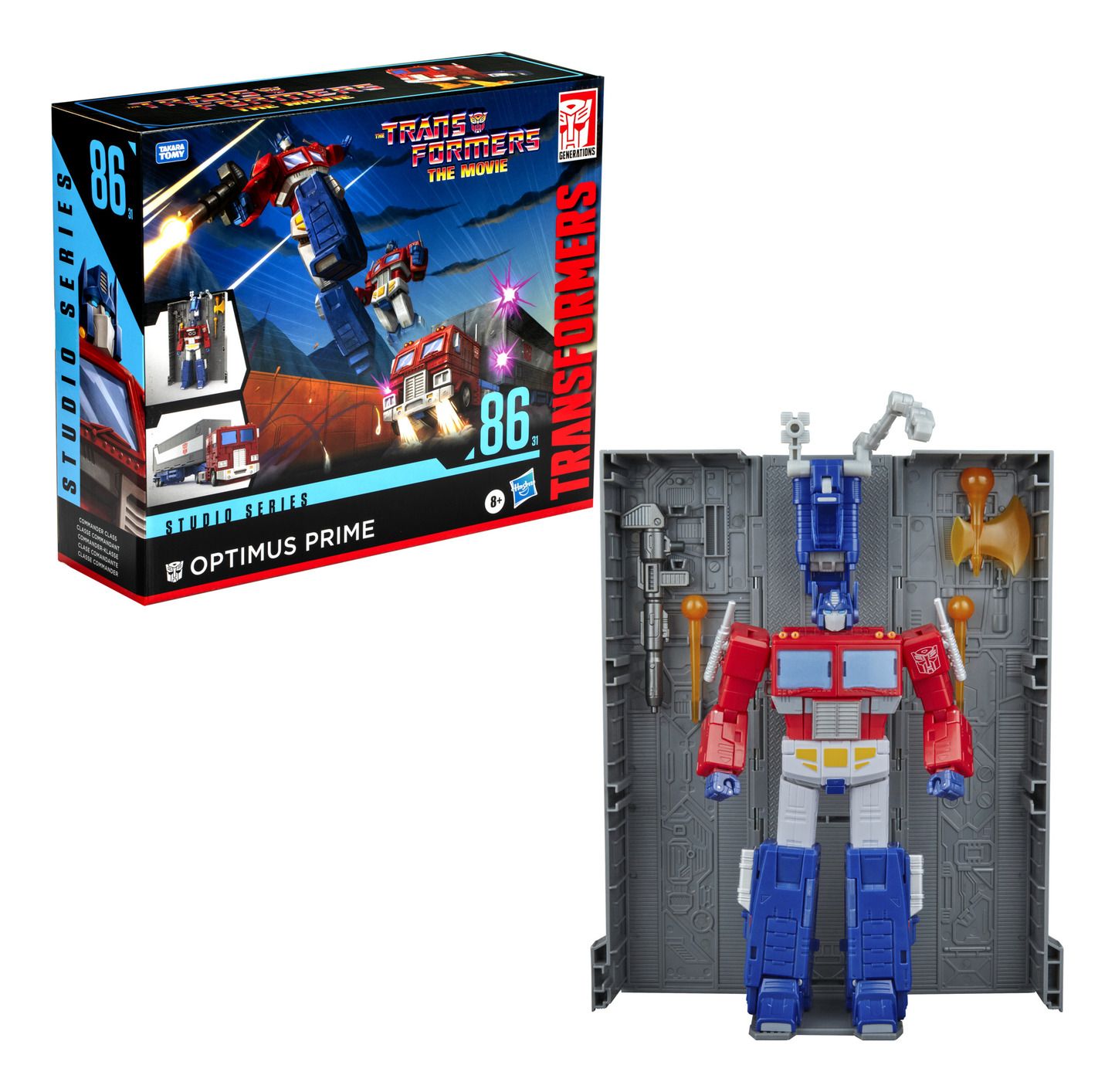 Transformers Generations Studio Series 86 Commander Class Optimus Prime