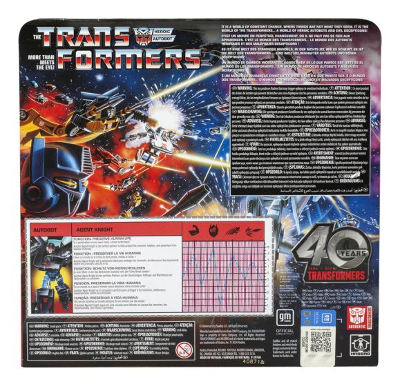 Transformers x Knight Rider - Autobot Agent Knight