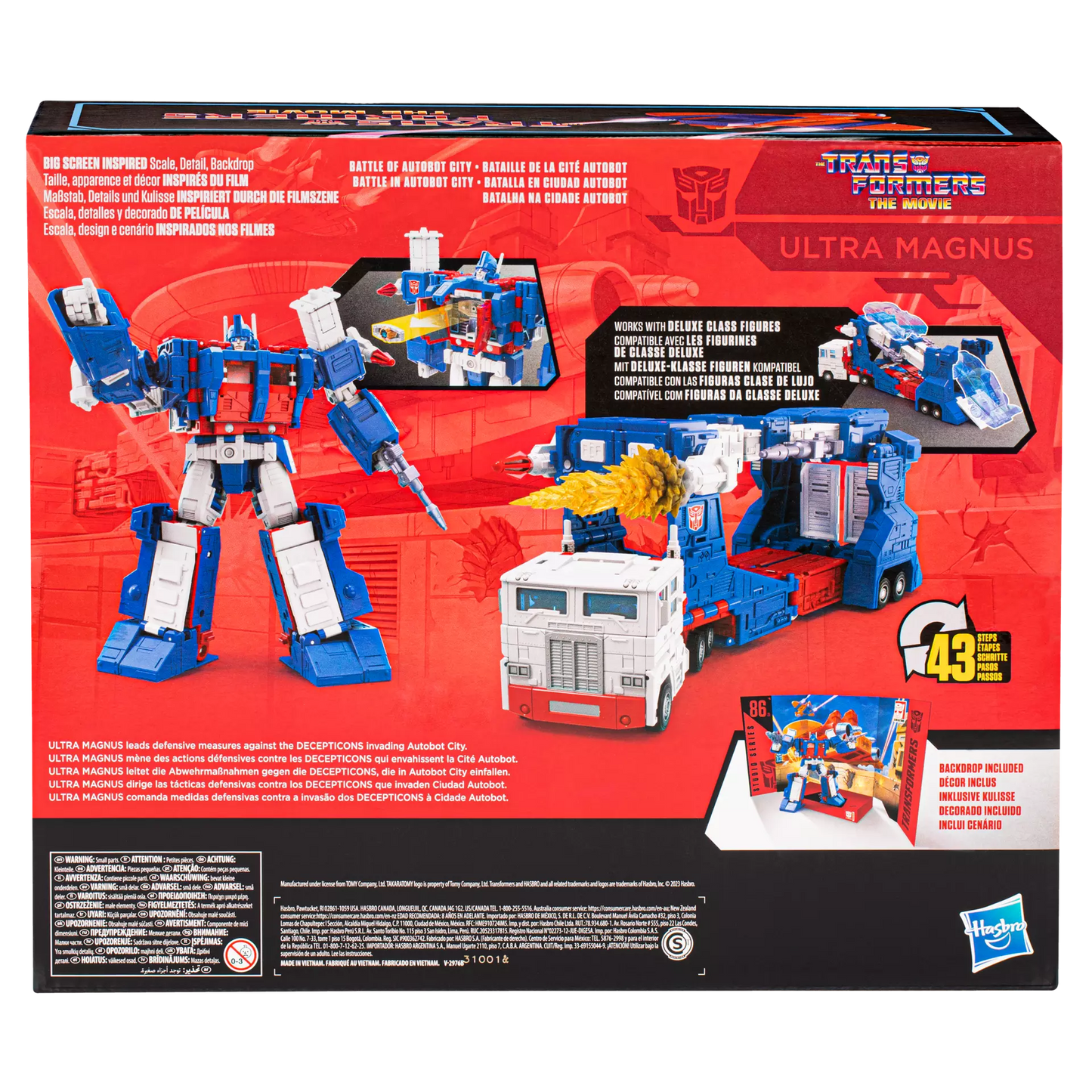 Transformers Generations Studio Series 86 Commander Class Ultra Magnus (import stock)