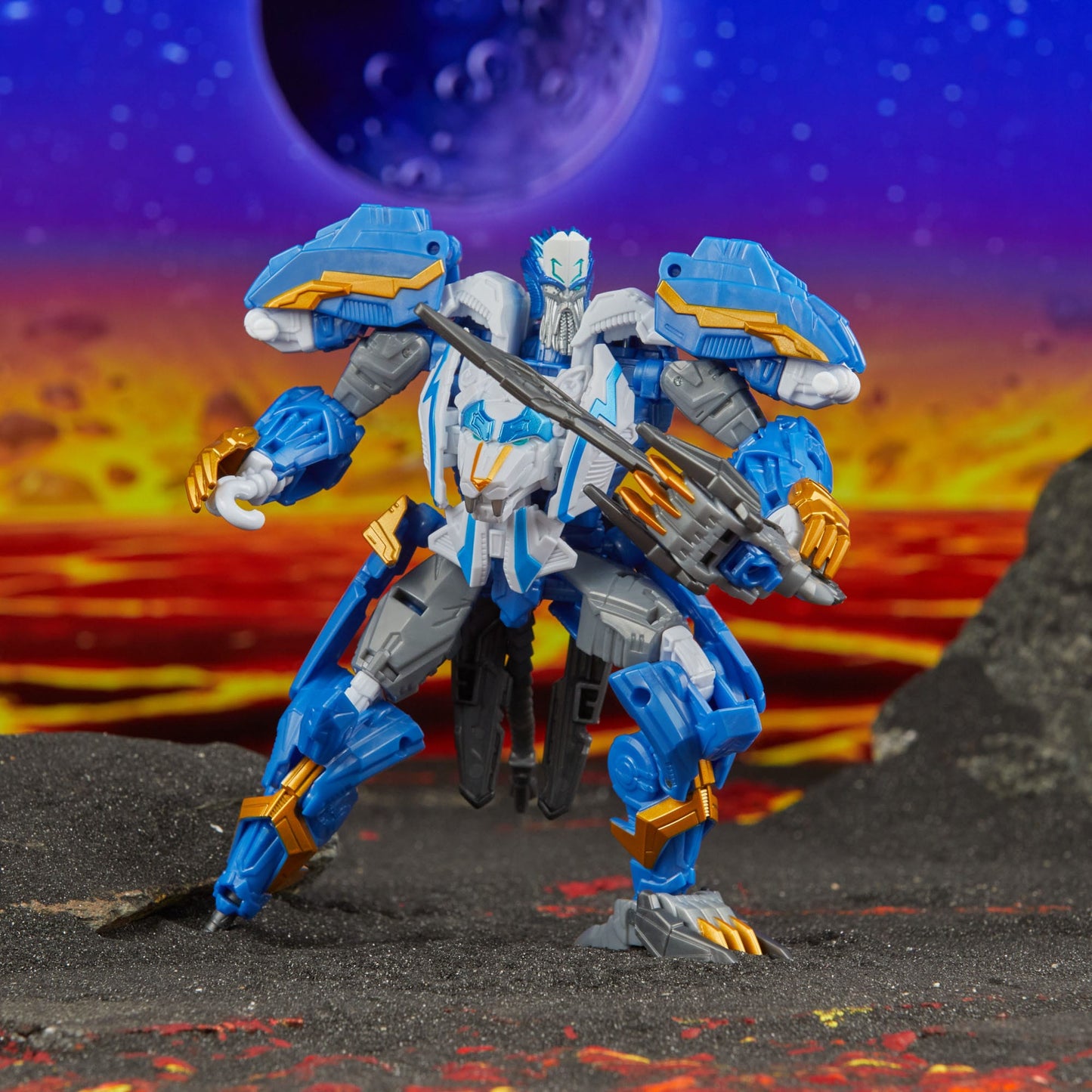 Transformers Generations Legacy United Leader Class Star Raider Thundertron + Nightstrike + Calcitron (Import Stock)
