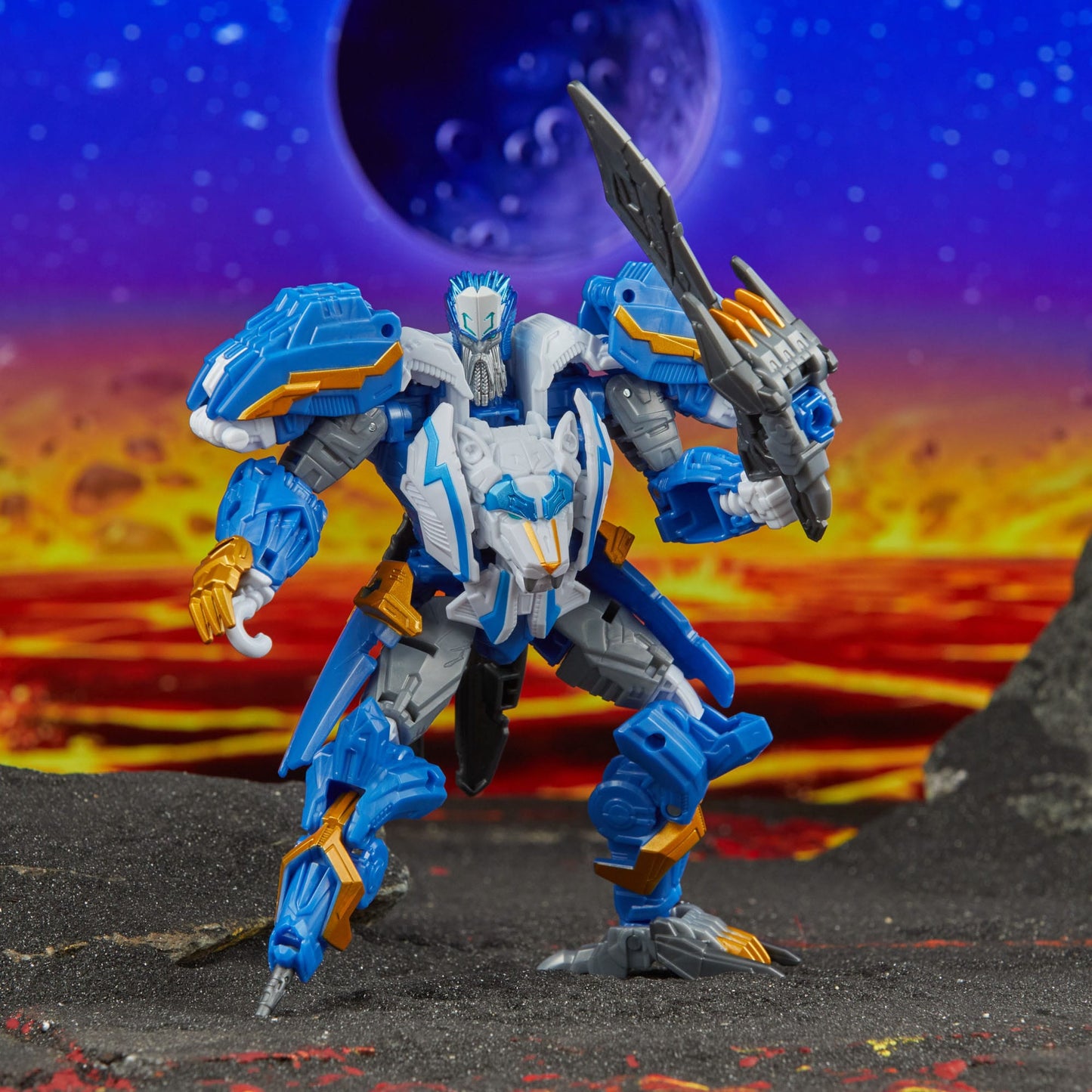 Transformers Generations Legacy United Leader Class Star Raider Thundertron + Nightstrike + Calcitron (Import Stock)