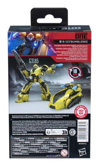 Transformers Generation Studio Series Deluxe Class Transformers One B-127 (Bumblebee)