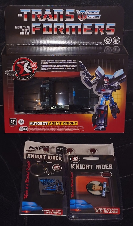 Transformers x Knight Rider - Autobot Agent Knight Plus Pack