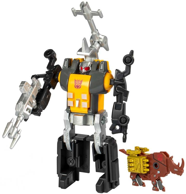 Transformers Generations Retro 40th Anniversary G1 Bombshell and Ramhorn